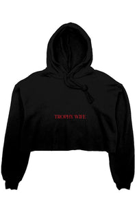 Trophy Wife Cropped Hoodie