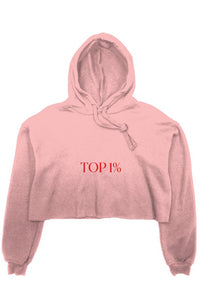 Top 1% Cropped Hoodie