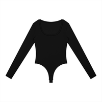 Women's Tight Long Sleeve Yoga Bodysuit